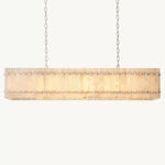 Sanrico Alabaster Linear Chandelier 54"