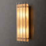 Sanrico Alabaster Rectangular Wall Sconce