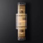 Sanrico Glass Round Wall Sconce