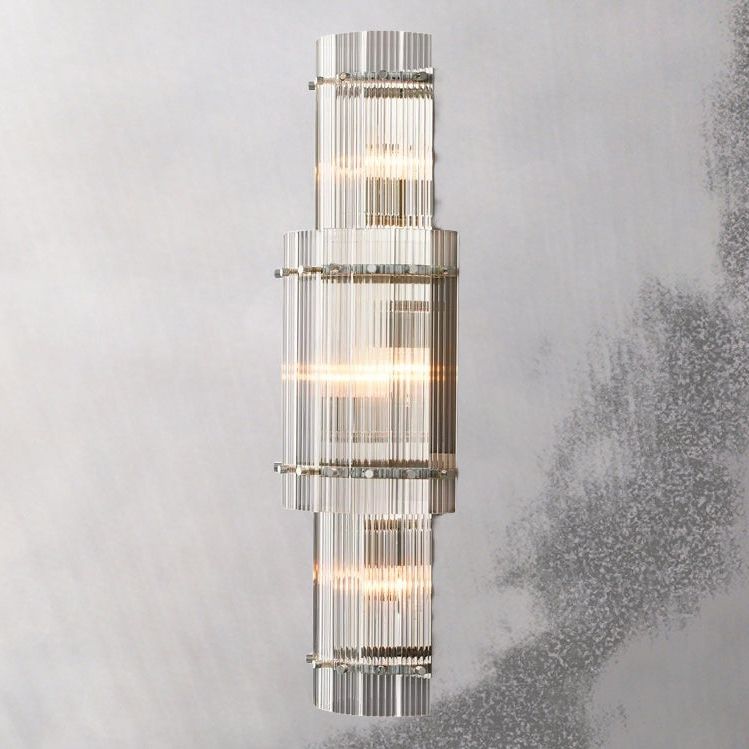Sanrico Glass Round Wall Sconce