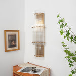 Sanrico Glass Round Wall Sconce