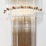 Sanrico Glass Round Wall Sconce
