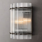 Sanrico Glass Round Wall Sconce