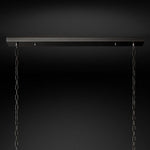 Sanrico Glass Rectangle Chandelier 72"