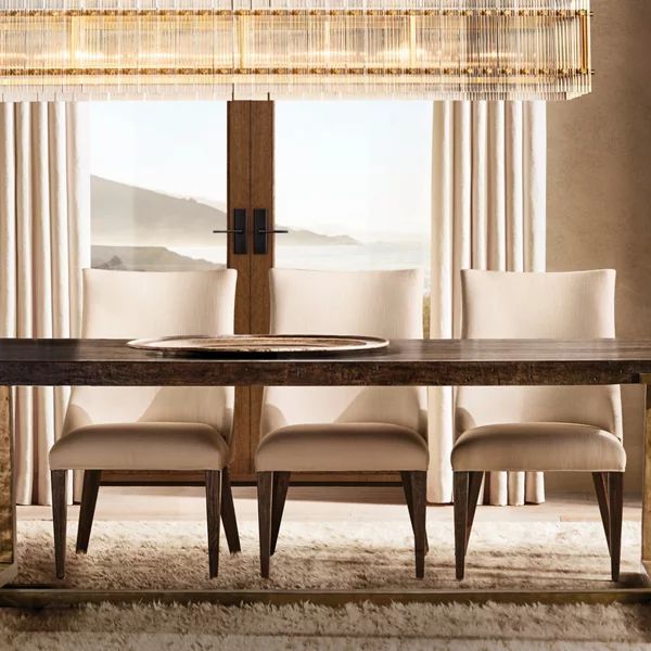 Sanrico Glass Rectangle Chandelier 72"