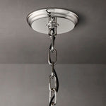 Sanrico Glass Two-Tier Round Chandelier 60"