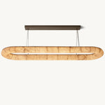 Rivent Lisse Oval Chandelier 74"