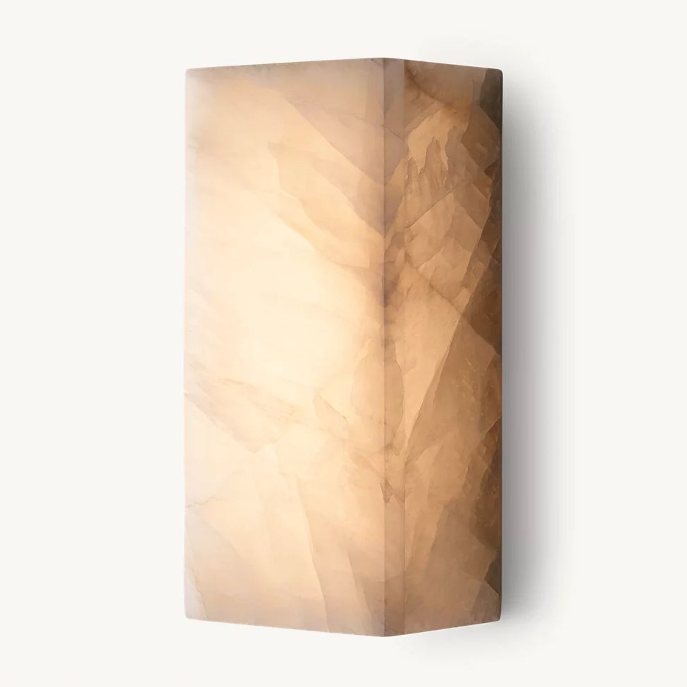 Rivent Alabaster Wall Sconce