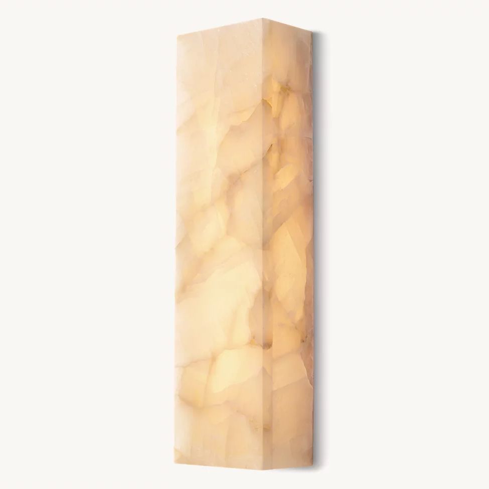 Rivent Alabaster Wall Sconce