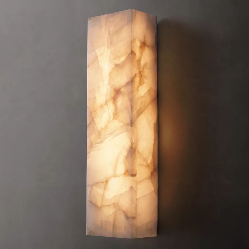 Rivent Alabaster Wall Sconce
