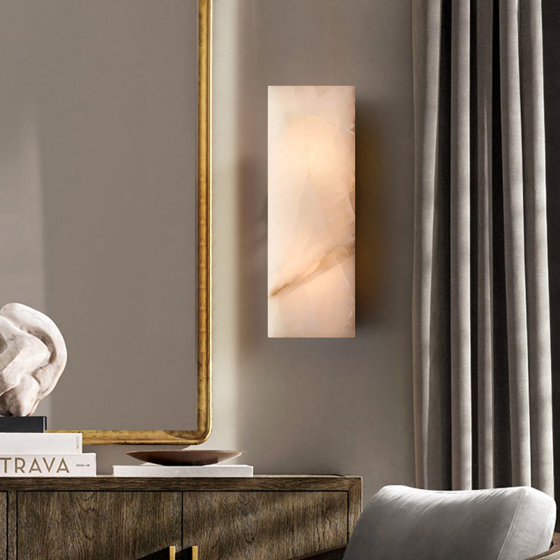 Rivent Alabaster Wall Sconce