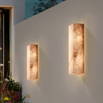 Rivent Alabaster Wall Sconce