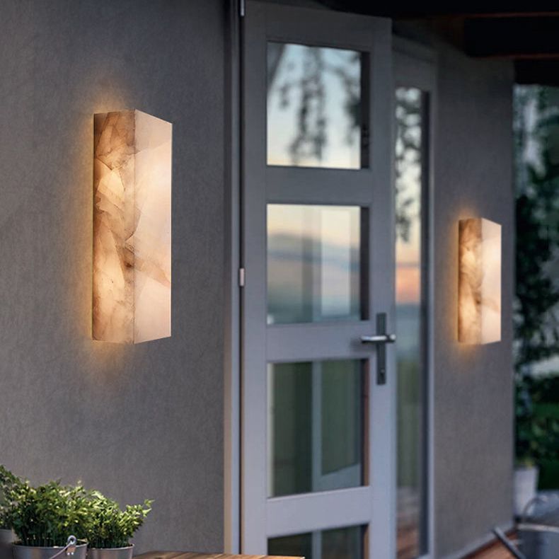 Rivent Alabaster Wall Sconce