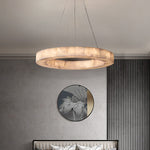 Rivent Alabaster Round Chandelier 31"