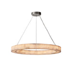 Rivent Alabaster Round Chandelier 40"