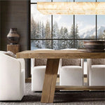 Rivent Alabaster Rectangular Chandelier 54"