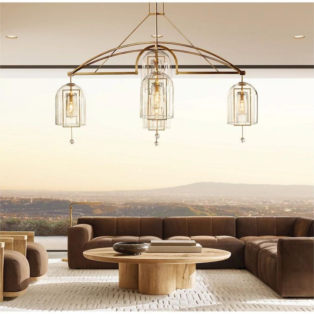 Furelle Round Chandelier 73"