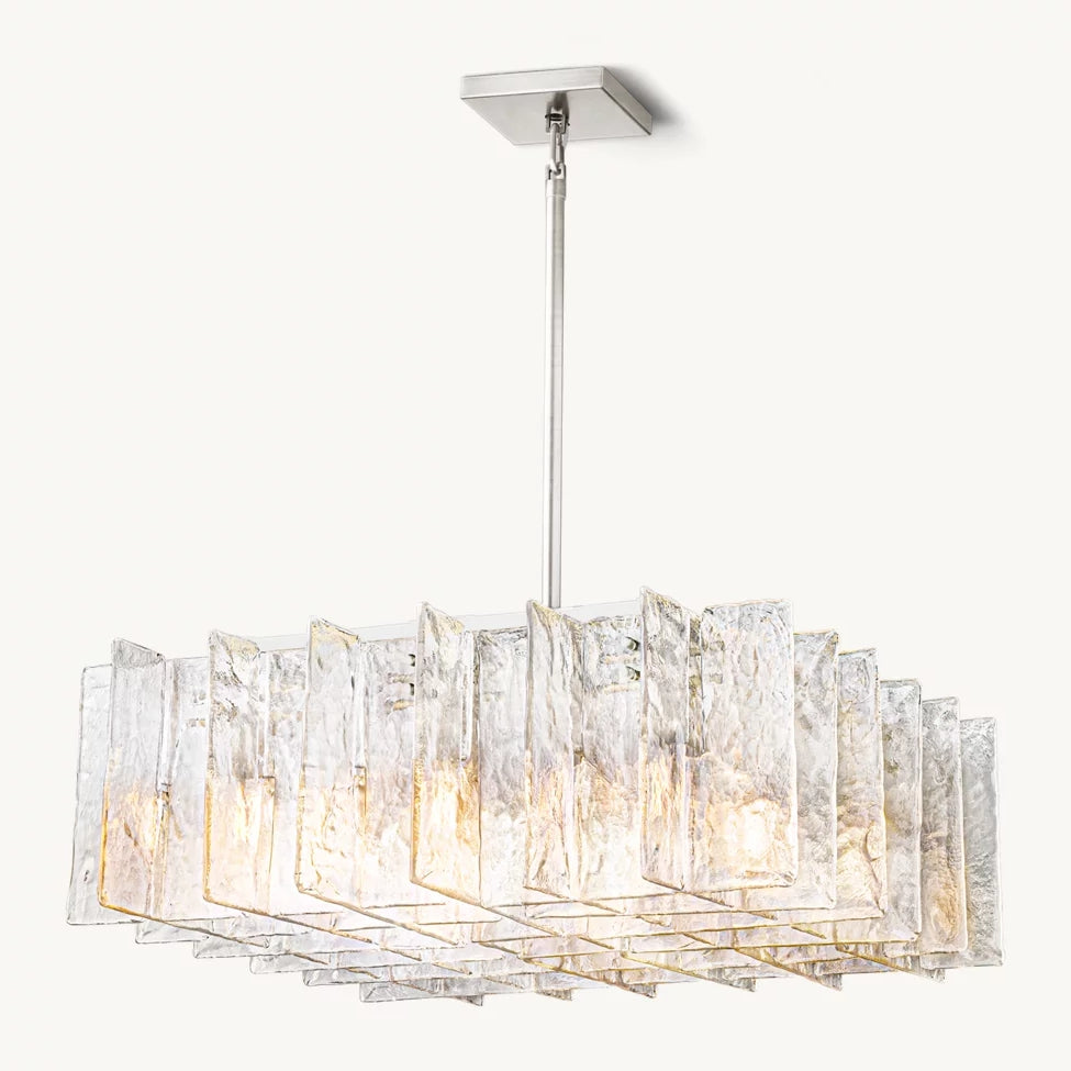 Latimer Square Chandelier 37"