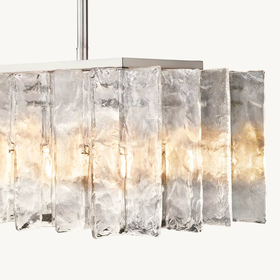 Latimer Rectangular Chandelier 49"
