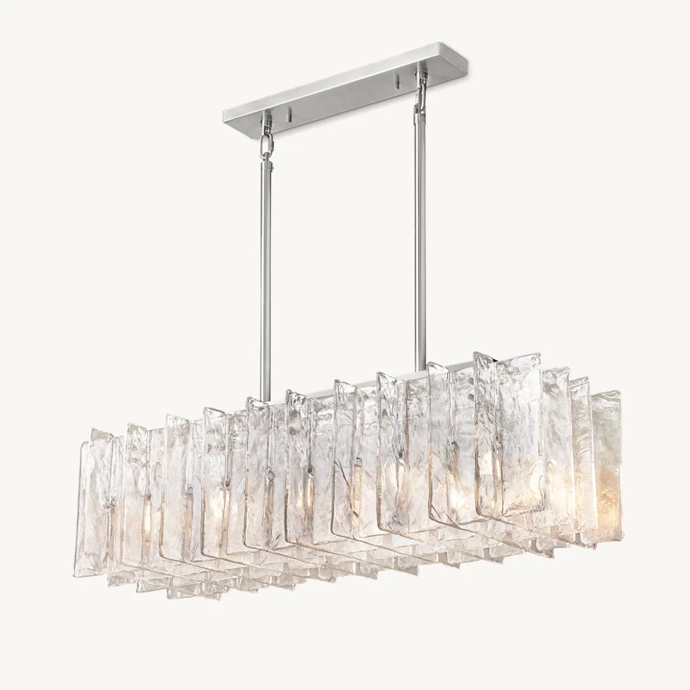 Latimer Rectangular Chandelier 49"