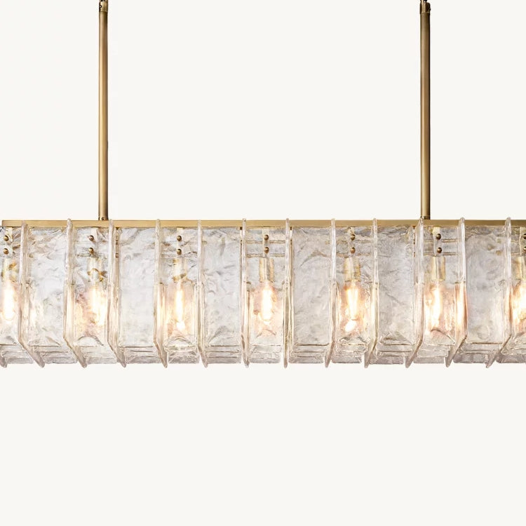 Latimer Rectangular Chandelier 67"
