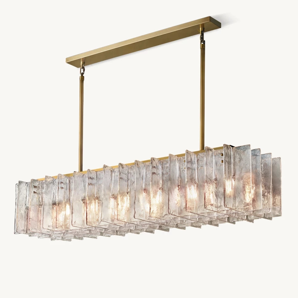 Latimer Rectangular Chandelier 67"