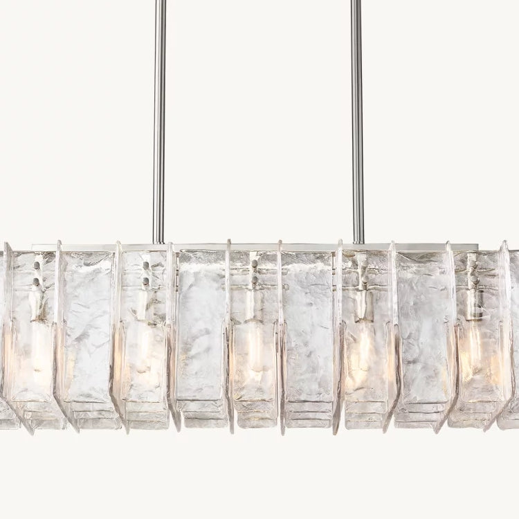 Latimer Rectangular Chandelier 49"
