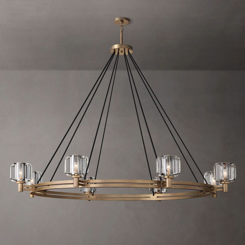 Deveret Round Chandelier 60"