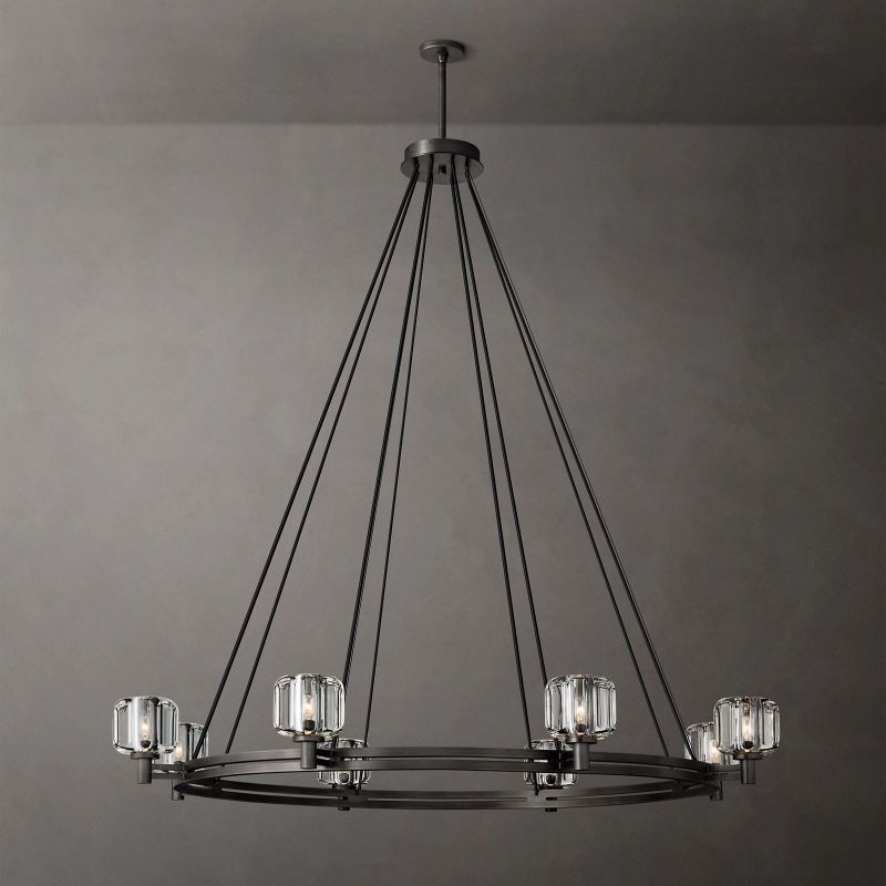 Deveret Round Chandelier 60"
