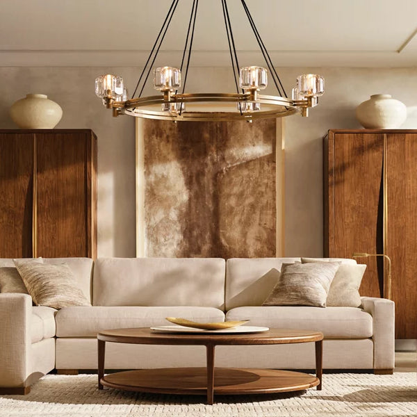 Deveret Round Chandelier 60"