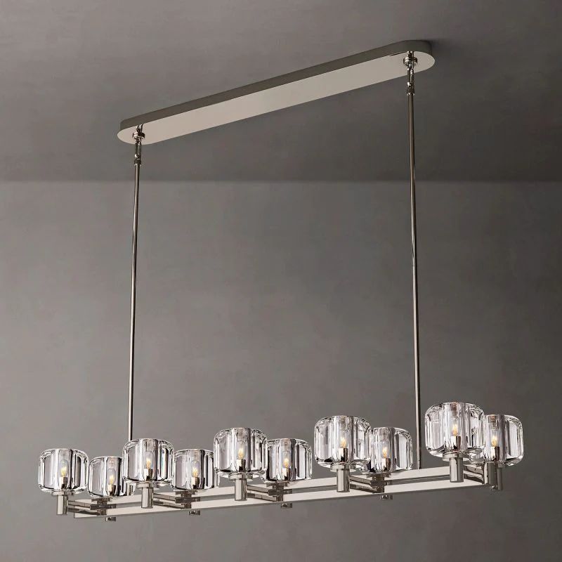 Deveret Double Linear Chandelier 54"