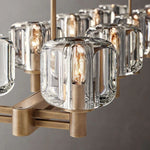 Deveret Double Linear Chandelier 54"