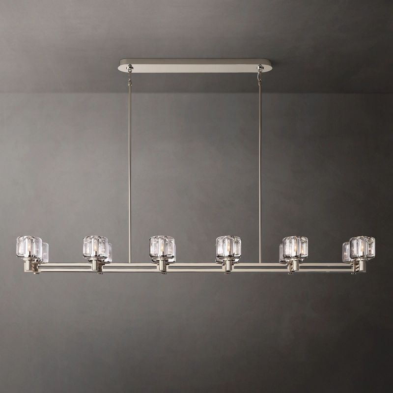 Deveret Double Linear Chandelier 72"