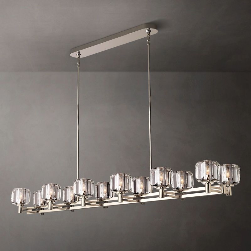 Deveret Double Linear Chandelier 72"