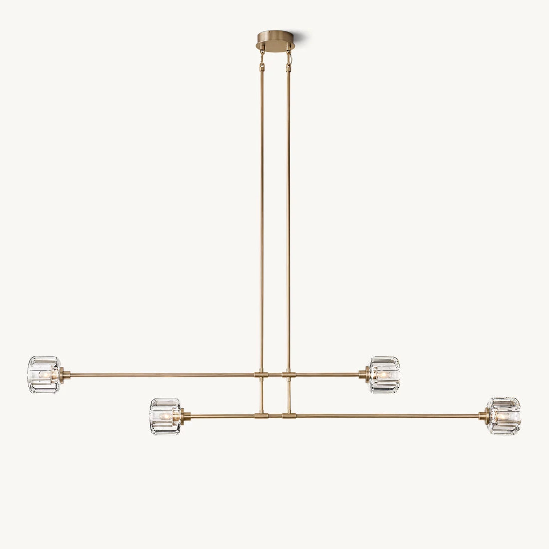 Deveret Mobile Linear Chandelier 72"