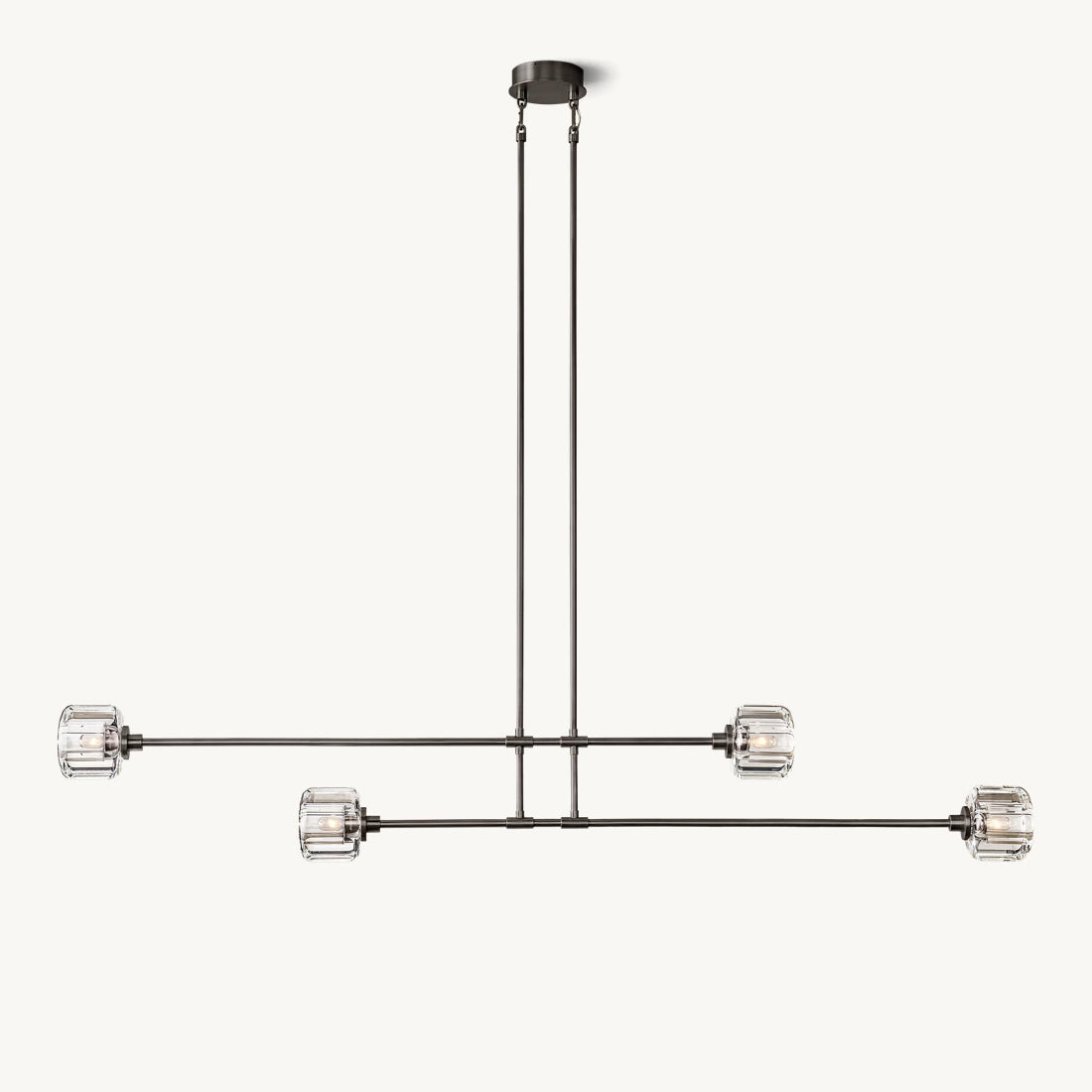 Deveret Mobile Linear Chandelier 72"