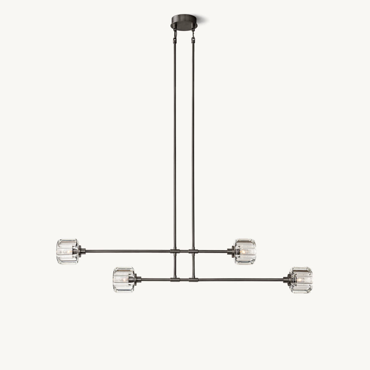 Deveret Mobile Linear Chandelier 54"