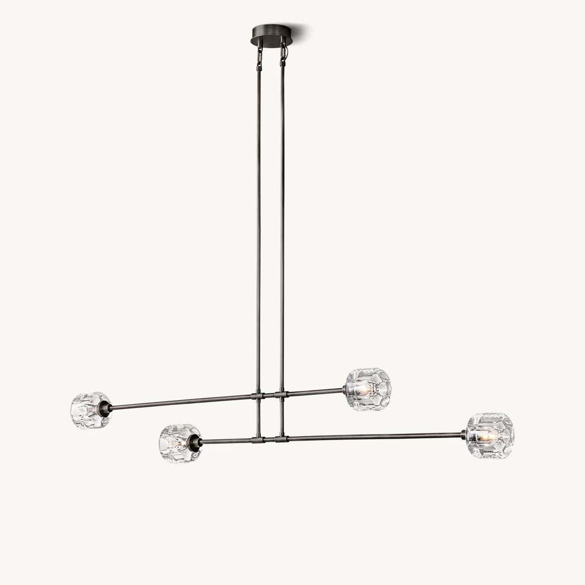 Deveret Mobile Linear Chandelier 72"