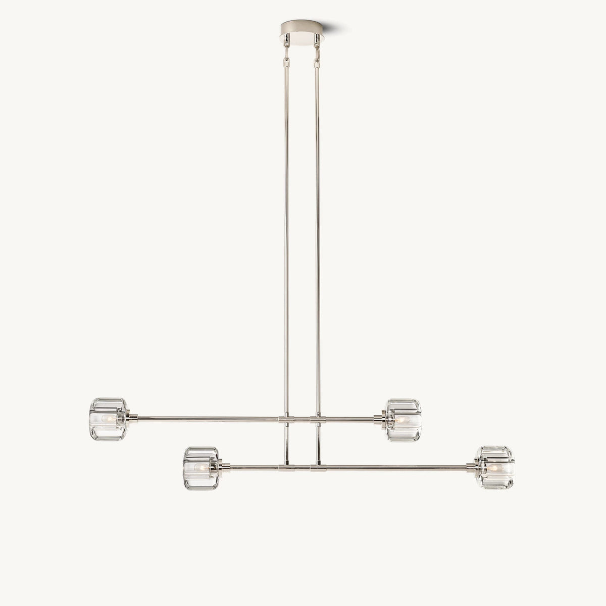 Deveret Mobile Linear Chandelier 54"