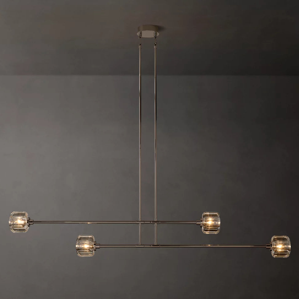 Deveret Mobile Linear Chandelier 54"