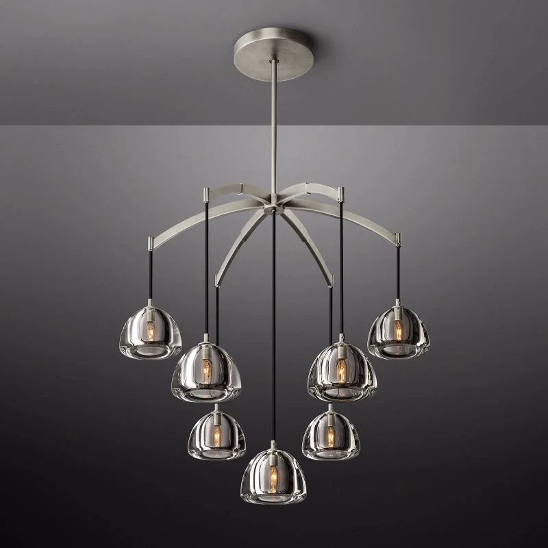 Hemival Round Chandelier 36"