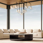 Hemival Round Chandelier 48"