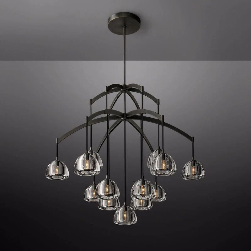Hemival Round Chandelier 48"