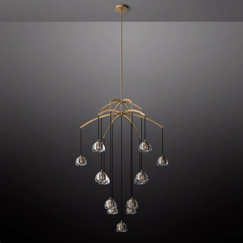 Hemival Round Chandelier 48"