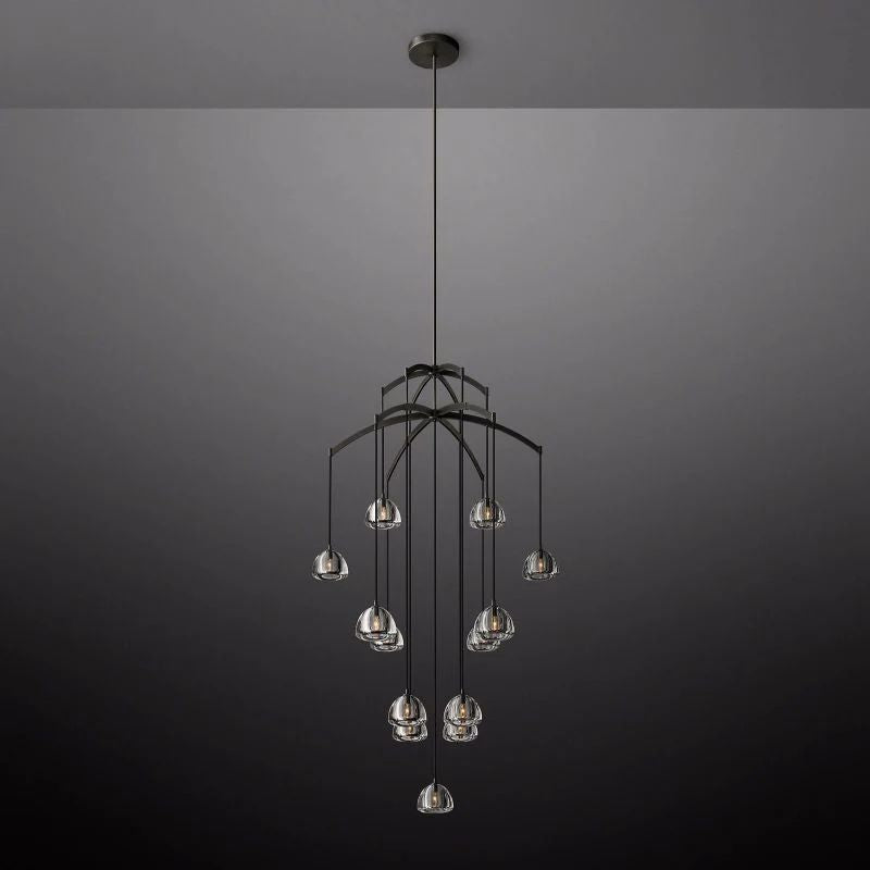 Hemival Round Chandelier 48"