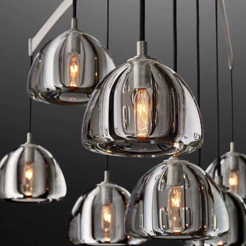 Hemival Round Chandelier 48"