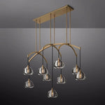 Hemival Linear Chandelier 54"
