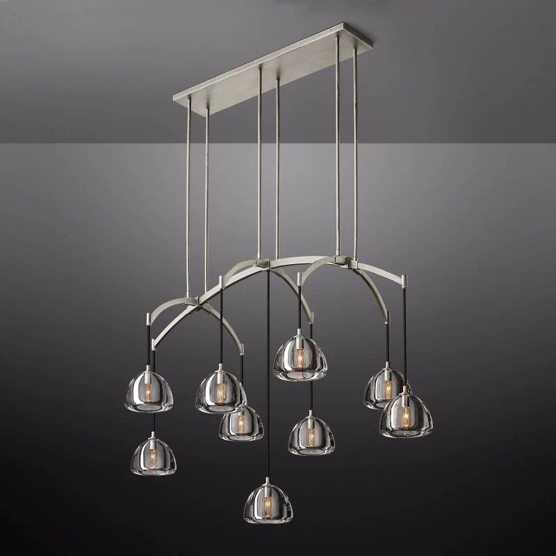 Hemival Linear Chandelier 54"
