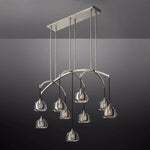 Hemival Linear Chandelier 54"