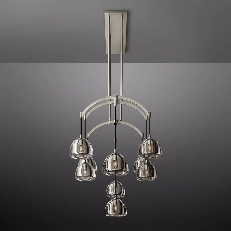 Hemival Linear Chandelier 54"
